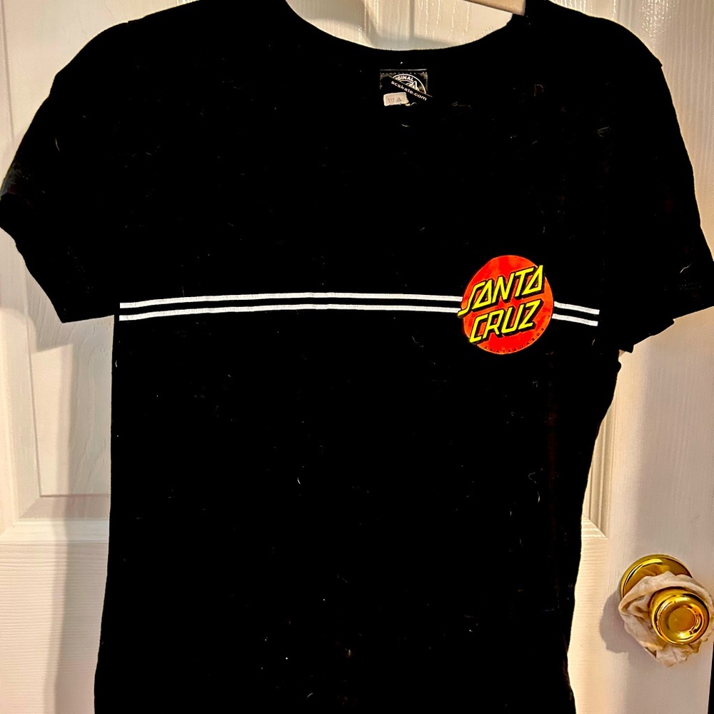 SANTA CRUZ T-shirt large black